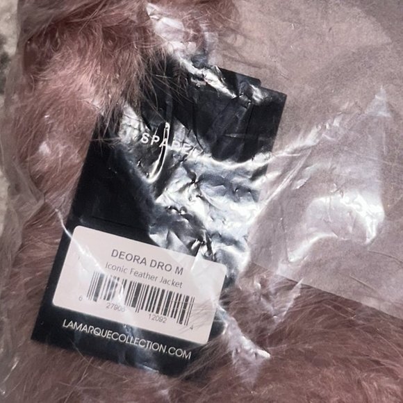 LaMarque "Deora" Jacket, Feather, Size M, NWT - Picture 3 of 5